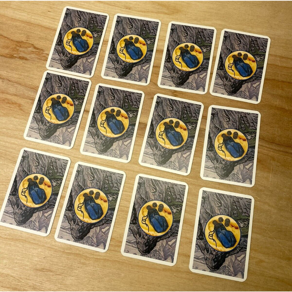 Catan Expansion Cities & Knights Replacement COMMODITY CARDS, COINS SET OF 12